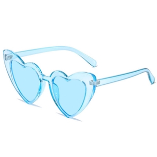 Hjerte solbriller - Blå